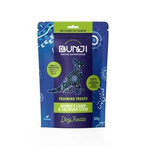 Bunji- Nanna's Lamb And Saltbush Stew Treats 400g