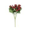 30cm Red Miniature Rose Artificial Flower