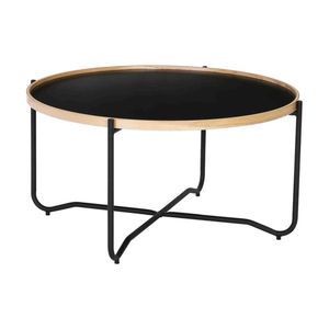 Modern Furniture TANIX Coffee Table - Round - Black