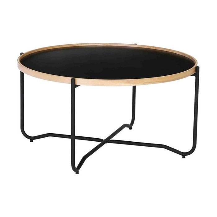 Modern Furniture TANIX Coffee Table - Round - Black