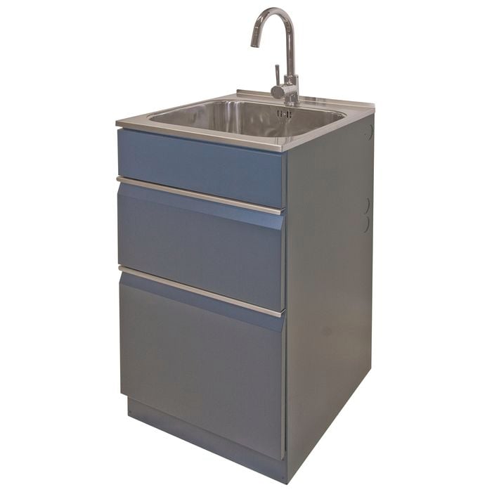 Dissco Twin Drawer Elite Grey 465 Td465eg