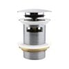 Brasshards 40mm 1 1/2" Chrome Dome Style Overflow Pop Up Waste