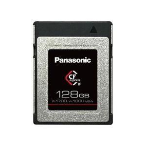 Panasonic 128GB CFexpress Type B Card (1700 MB/s Read & 1000 MB/s Write Speed)