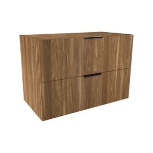 Lugna 512 x 750 x 380mm Cove 2 Drawer Storage Cabinet