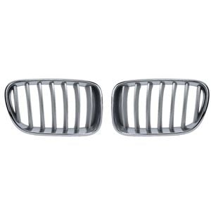 Topaz 2pcs Front L+ R Kidney Grille Kit For Bmw F25 X3 Xdrive 20i 20d 28i 30d