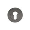 Zanda 55mm Diameter Graphite Nickel Round Euro Escutcheon