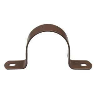 Kinetic 32mm Nylon Coated Copper Pipe Saddle Clips - 10 Pack