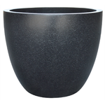 Northcote Pottery 55 x 46cm XL Black Terrazzo Egg Pot