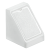 Hafele 18mm White Plastic Universal Corner Connector Mini -  8 Pack