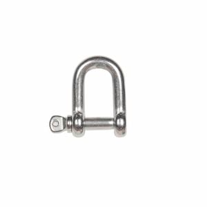 Taskmaster 6mm 120kg 316 Stainless Steel D Shackle