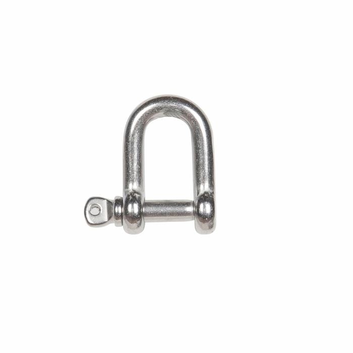 Taskmaster 6mm 120kg 316 Stainless Steel D Shackle