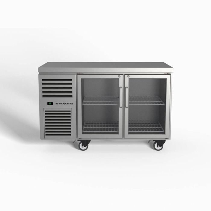 Skope Reflex 2 Glass Door Underbench Gn 1/1 Compatible Fridge - Under Bench Fridges (rf7.ubr.2.gd)