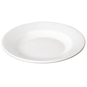Olympia Pasta Bowls 230mm Porcelain Whiteware Pack Of 6 Commercial Kitchen Tableware