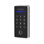 Philips Nickel EasyKey No-Mechanical Key Fingerprint Deadbolt Lock