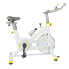 White Kangaroo Fitness Magnetic Friction Spin Bike, Commercial Grade, Supports Up to 150kg