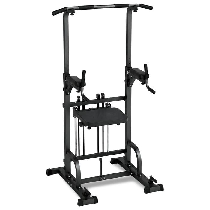 Powertrain Pull-Up & Dip Power Tower Multifunction Strength Training Station