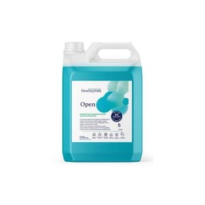 BioEnzymes Open Enzyme Drain Cleaner 5L – pH Neutral Natural Unblocker & Odour Remover with Live Bacteria