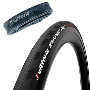 Vittoria Zaffiro Pro 700x28c Folding Road Tyre+tube Black - 28
