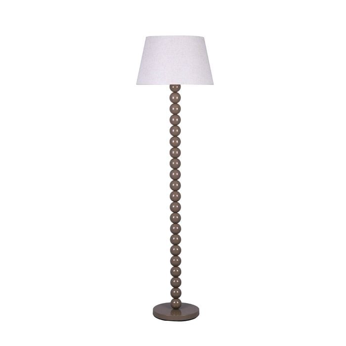 Lexi Lighting Pearl Orb Floor Lamp - Toffee