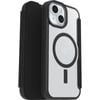 OtterBox React Folio MagSafe CaseFor iPhone 16e/15/14/13 - Black Crystal