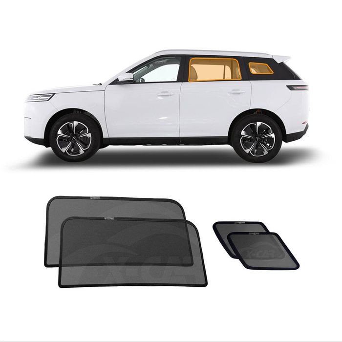 Rear Port Window Sun Shades for Jaecoo J5 EV Petrol 2025-Onwards  Car Sunshade Blind Mesh