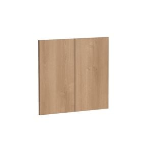 Kaboodle 600mm Cajun Oak Modern Med Rangehood Doors - 2 Pack