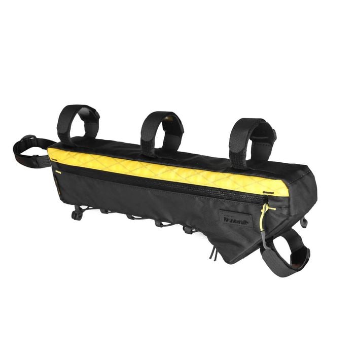 NNEOBA 2.4L Water-Resistant Triangle Frame Bag Crossbeam Pouch Yellow