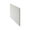 900 x 1200mm 12mm Lining Panel White MDF Primed Demi Round 20mm