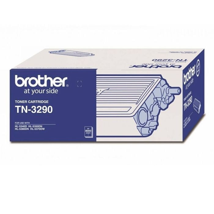 Brother TN-3290 Mono Laser Toner - High Yield - HL-5340D/5350DN/5370DW/5380DN, MFC-8370DN/8890DW/8880DN- up to 8000 pages