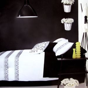 Ardor Charlotte White Quilt Cover Set Queen