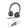 HP Poly Blackwire 8225 Stereo Headset w / USB-C/A Headset - Black