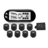 Promata Mata T2 Solar Tyre Pressure Monitor For Trucks - 8 External Sensors - With Booster