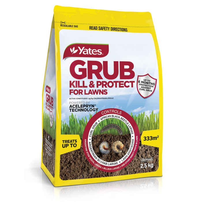 Yates 2.5kg Grub Kill And Protect For Lawns