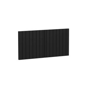 Kaboodle 750mm Black Olive V-Groove Overhead Doors