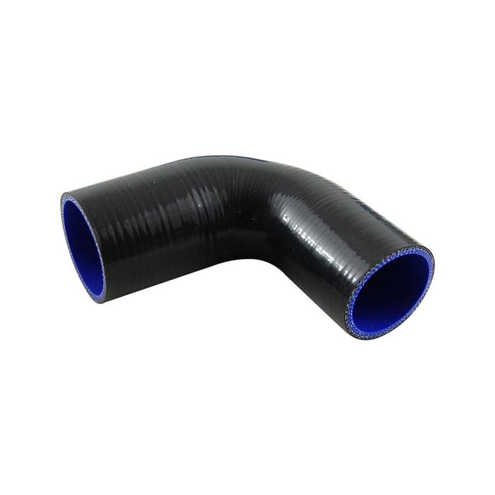 Takashi Black Silicone Hose 90 Degree Reducing Elbow 2.25" To 2" (57-51mm) Turbo