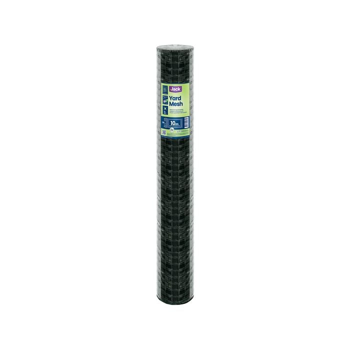 Jack 90cm x 25 x 25mm Green PVC Coated Yard Mesh