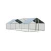 Costway 3x8x1.95m Large Chicken Coops Walk-in Hen Cage