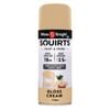 White Knight 310g Cream Gloss Squirts Spray Paint