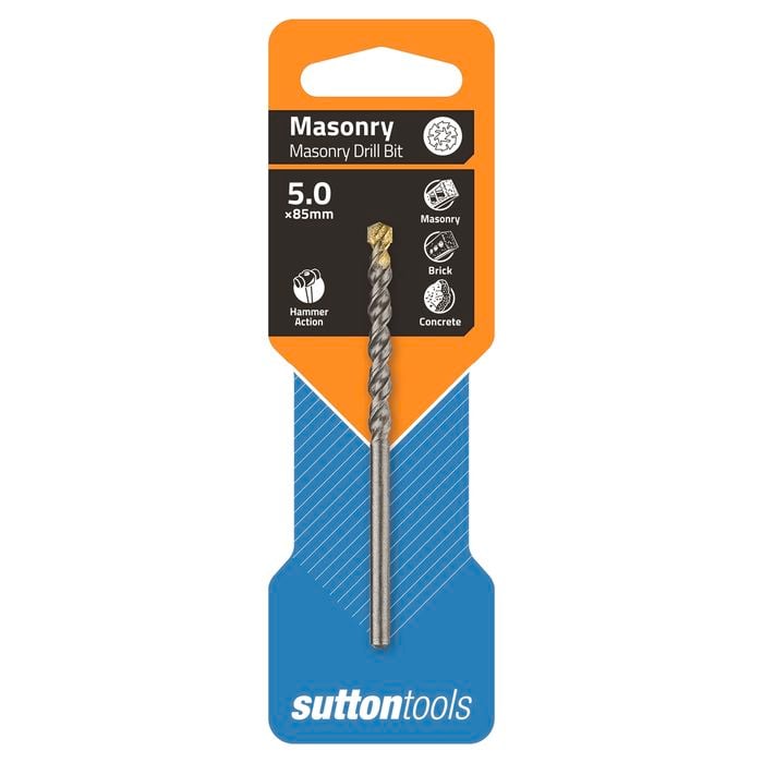 Sutton Tools 5 x 85mm SF TCT Masonry Drill Bit