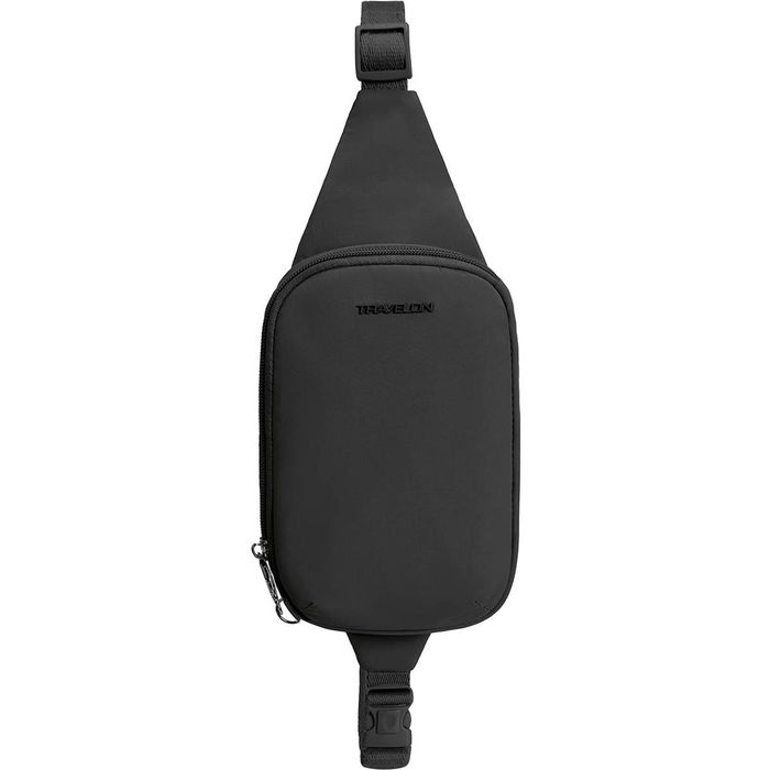 Travleon Roam Anti-Theft Compact Sling Bag in Black