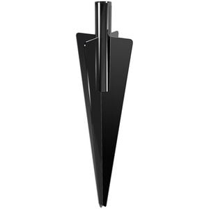 Peak 400mm Black No-Dig Fencing Fence Post Spike