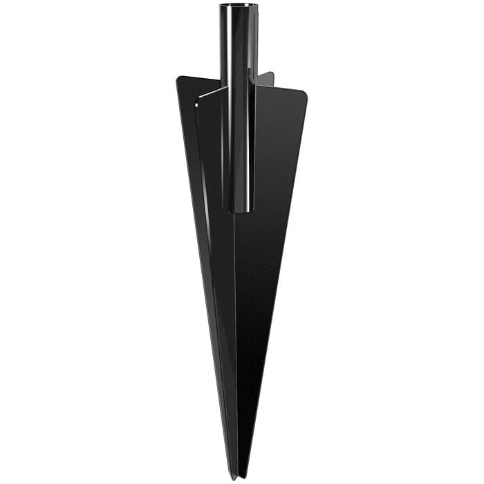 Peak 400mm Black No-Dig Fencing Fence Post Spike