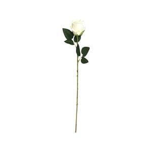 UN-REAL 50cm White Rose Bud Artificial Flower