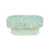 Resort Oval Mother of Pearl Coffee Table