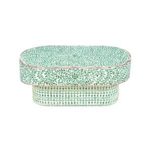 Resort Oval Mother of Pearl Coffee Table