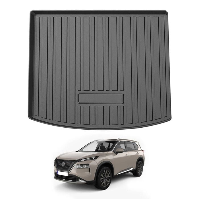 AUSGO Boot Liner for Nissan X-Trail Xtrail T33 2022-Onwards 7-Seat Cargo Trunk Mat Boot Mat