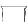 VEVOR Pull Up Bar Black Wall Mounted Pull Ups Heavy Duty Steel Training Station
