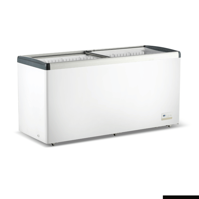 Thermaster 516l Chest Freezer With Flat Glass Sliding Lids Wd516g