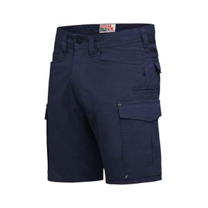 Hard Yakka Navy 3056 Stretch Ripstop Cargo Short - Size 82R