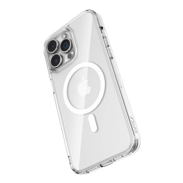 Raptic Crystal MagSafe Case For Apple iPhone 15 Pro - Clear